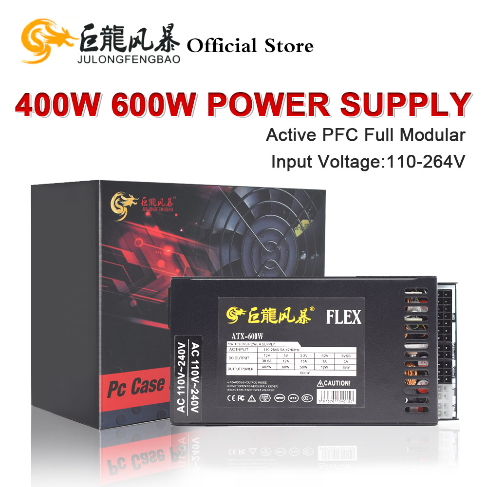 Flex Atx Power Supply 600W 1U - Julongfengbao atx 400w 600w totalmente modular