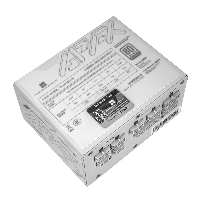 Fonte de alimentação para gabi - 1000W White Modular Power Supply avaliação e preço