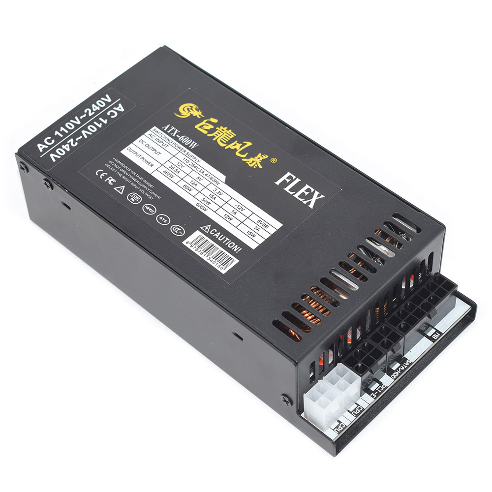 Julongfengbao atx 400w 600w to - Flex Atx Power Supply 600W 1U avaliação e preço
