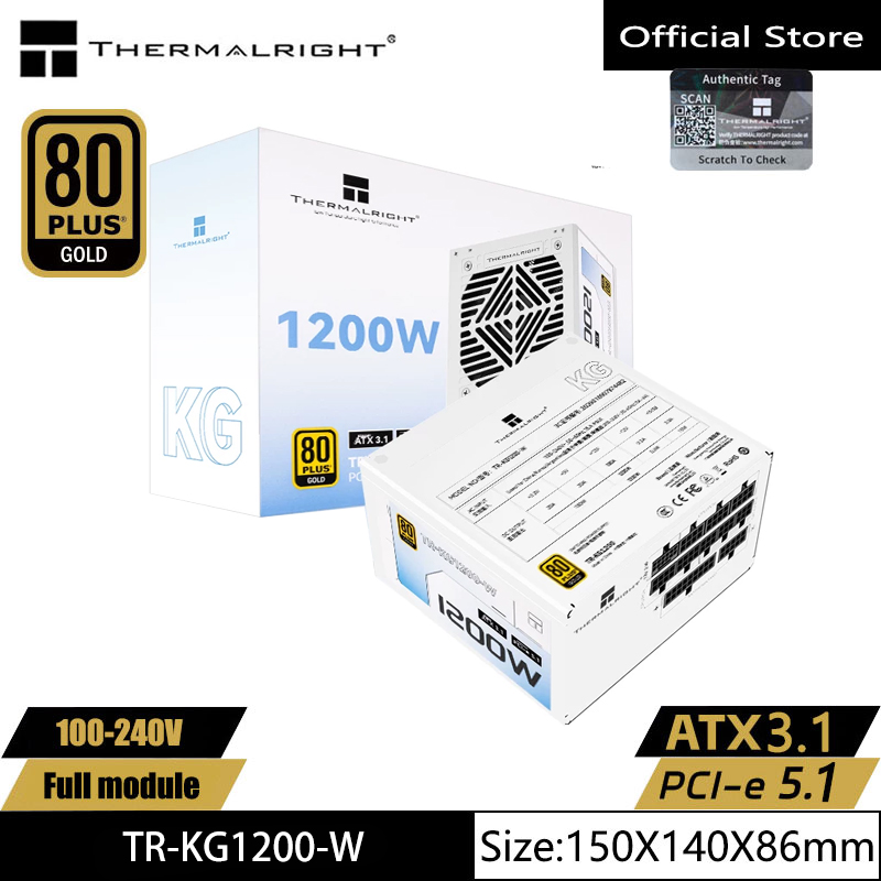 Fonte de Alimentação Totalment - 1000W White Modular Power Supply avaliação e preço