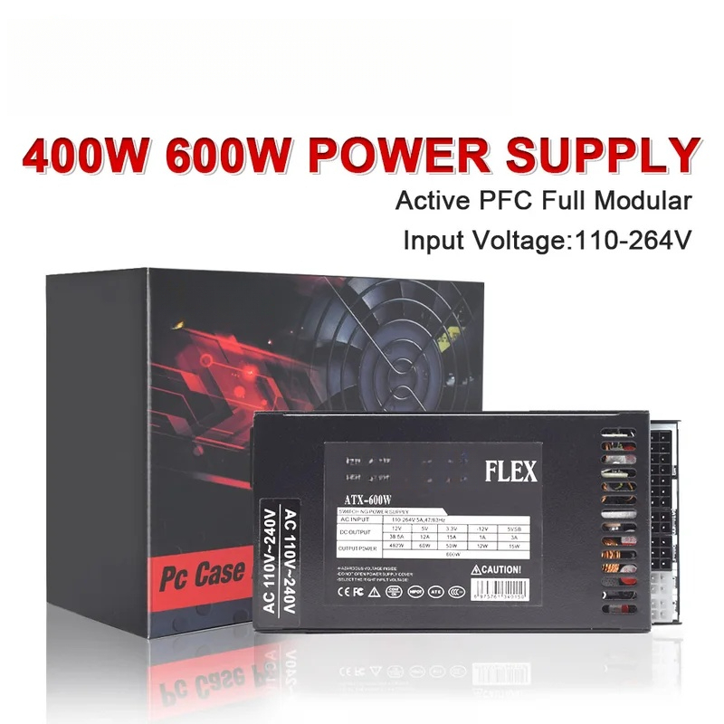 Chjjulongfengbao atx 400w 600w - Flex Atx Power Supply 600W 1U avaliação e preço